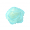 Róża chińska waflowa mała niebieska cieniowana 1 sztuka